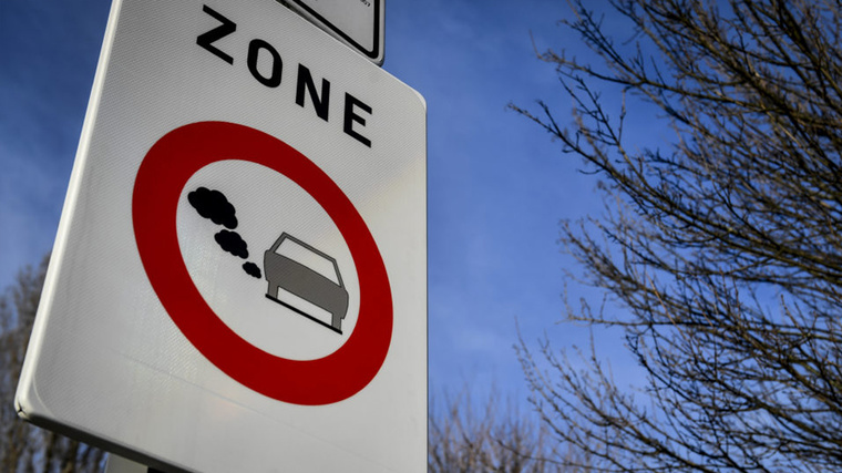 Запрет на въезд дизельных автомобилей